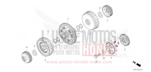EMBRAYAGE ADV750P de 2023